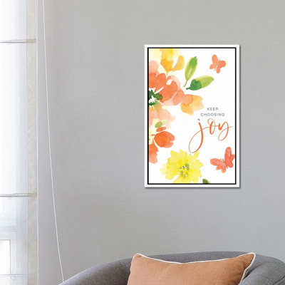 Keep Choosing Joy by Stephanie Ryan - Painting on Canvas