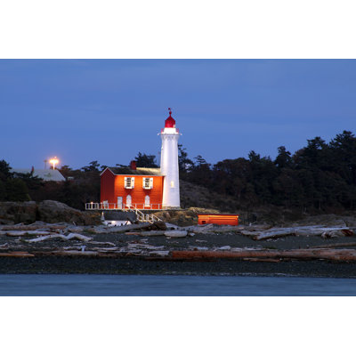 Fisgard Lighthouse 1 Piece Wall Art on Canvas
