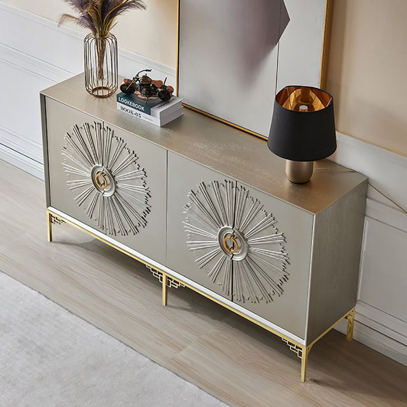 Buffet multifonctionnel, Argent