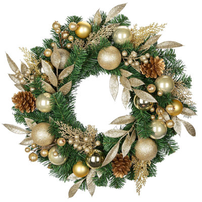 24 inch Christmas Door Wreath