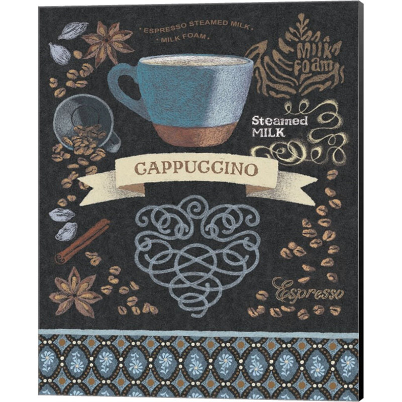 Cappuccino par Beth Grove, art mural sur toile