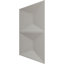 Panneau mural décoratif 3D en cuivre vieilli l 19 5/8 po x H 19 5/8 po Aberdeen EnduraWall (couvre 2,67 pieds carrés)-123529662-123529664