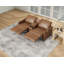Latitude Run Power Recliner, Leather Loveseat with Cup Holder and Charging Outlet