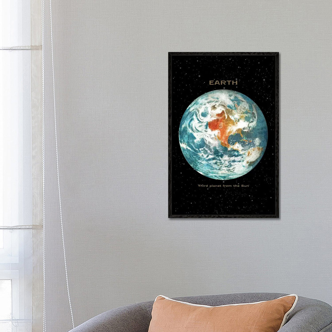 Earth II von Terry Fan - Galerie-verpackte Leinwand Giclée auf Leinwand