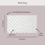 kate spade new york Dotted Woven Bath Rug, 21 in x 34 in, 100% Cotton Quick Dry French Navy Bath Mat-989905573-989905574