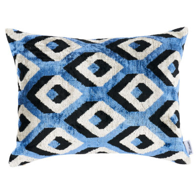 Coussin en velours de soie Mersin