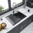 Diondra 25'' L Drop-In Single Bowl Stainless Steel Kitchen Sink