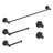 Circular 5 - Piece Bathroom Hardware Set-58850959