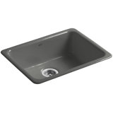 IronTones® 24.25" L x 19" W x 8" Dual Mount Kitchen Sink