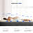Gel Hybrid Mattress, Hybrid Of Cooling Gel Infused Memory Foam And Pocket Spring Mattress-102240023