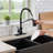 FORIOUS Pull Out Kitchen Faucet with Accessories-61079016