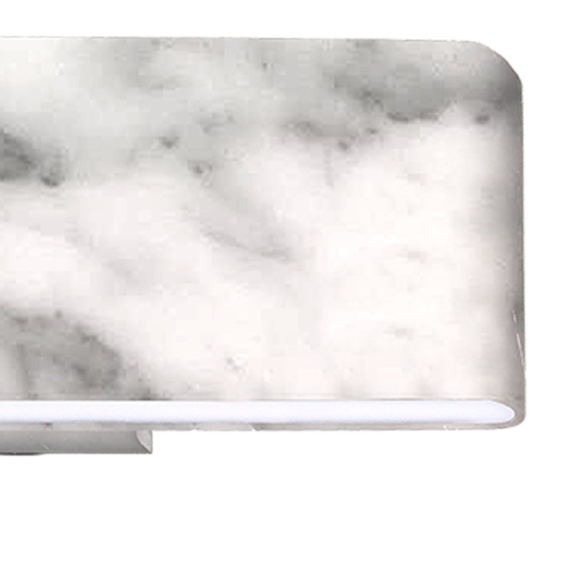 Pierce Steel LED Flush Mounted Sconce