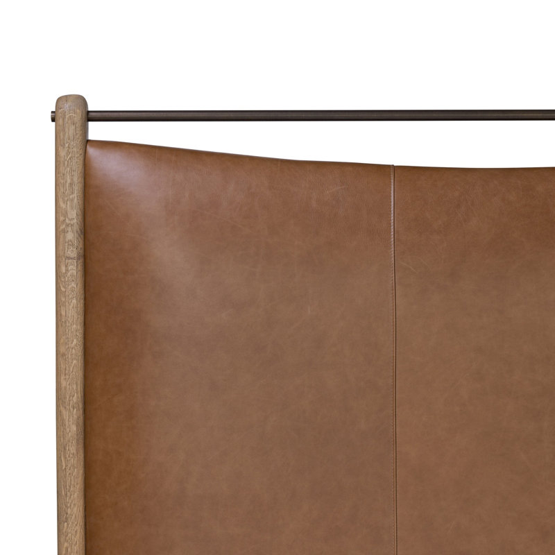 Dina Bed-Sonoma Chestnut-King, Queen