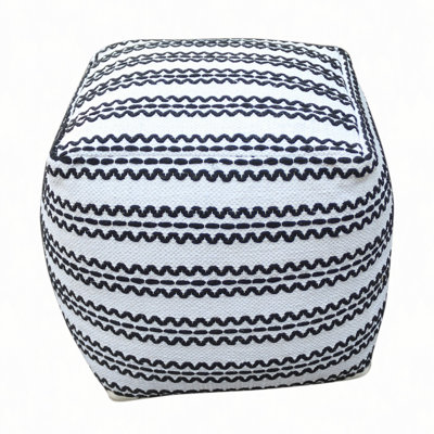 Lani Handcrafted Fabric Pouf