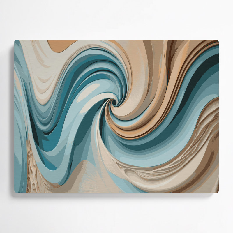 Art mural gris Biomorphic Abstraction 40, H 12 po x l 18 po