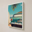 «Retro Beach» par CAD Designs - Impression sur toile-130887149-130887150
