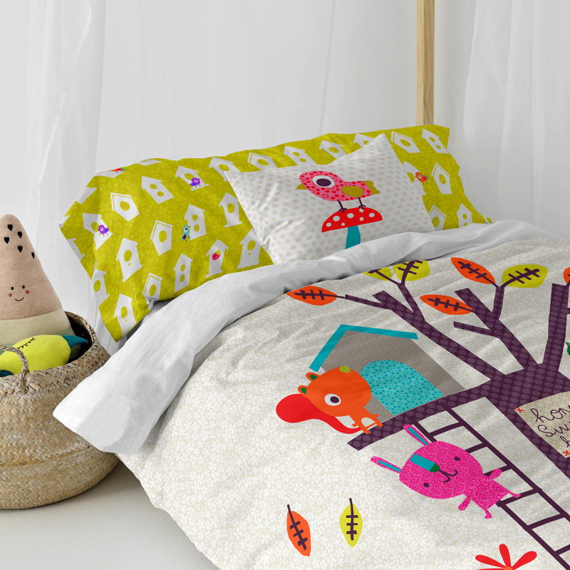 Wooten No Pattern Duvet Cover Set with Pillowcases
