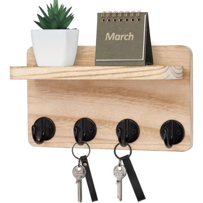 Manufactured Wood Wall Organizer