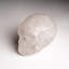 Polished Quartz Skull Carving (129 Grams)