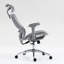 Chaise de bureau en filet à haut dossier-100543651