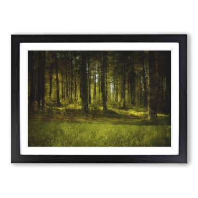 Green Forest Vol.4 - Framed Print