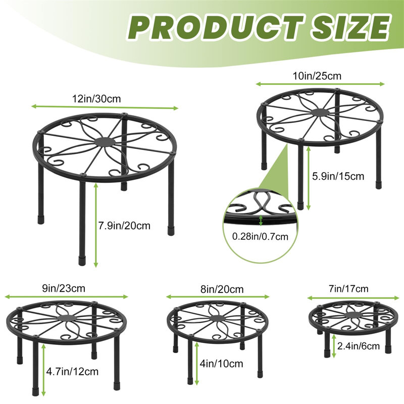 Plant Stand - Set of 5