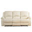 Manervia 3 Seater Faux Leather Reclining Sofa-289488740