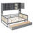 Wooden Daybed With 2 Drawers, And All-In-One Cabinet And Shelf-238133438-238133379