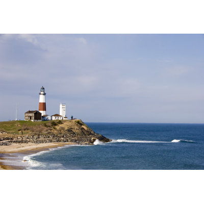 A Lighthouse - Wrapped Canvas Print