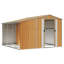 Brysin Garden Shed 277x279x179 cm Galvanised Steel-402864664