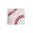 Baseball/Softball Pattern Luxury Soft Cushion Cover - WHITE-120004349