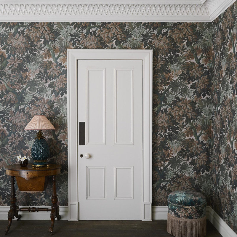 Foris Magna Wallpaper, Tourmaline, 32.81' L x 26.97" W