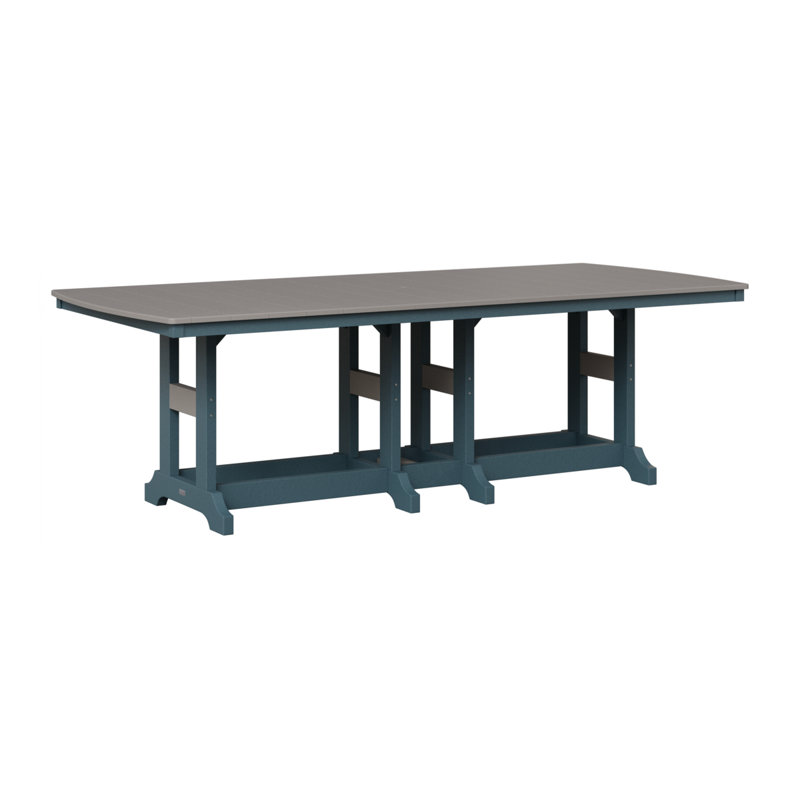 Garden Classic Outdoor Bar Table, Slate, Light Gray
