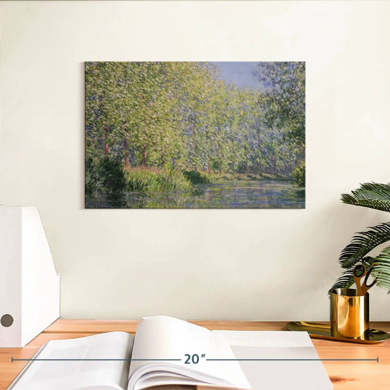Alvord Bend In The Epte River, 8" H x 12" W