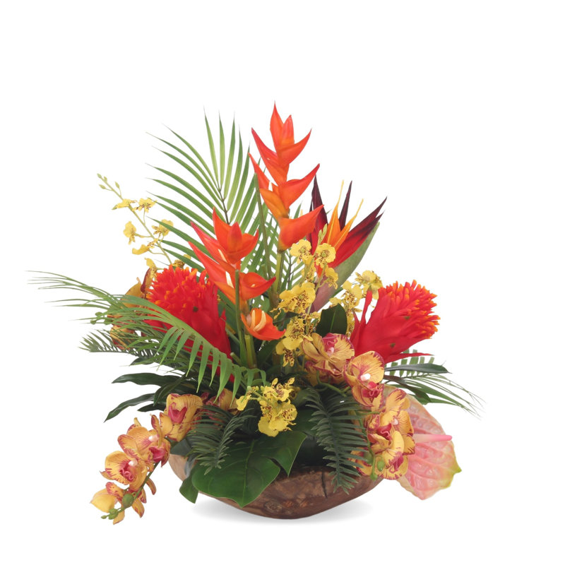 Silk Mixed Arrangement in Pot
