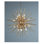 Lustre spoutnik en laiton antique 12 lumières NovaBurst