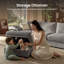 Fauteuil d'appoint modulaire sans accoudoirs avec rangement Rialto Modern-1501088915
