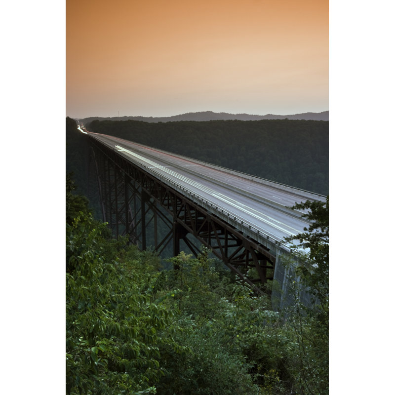 Balido New River Gorge Bridge - Wrapped Canvas Print, 30cm H x 20cm W x 3.8cm D