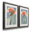 « Poppy spray I », ensemble de 2 reproductions d’art encadrées sur papier