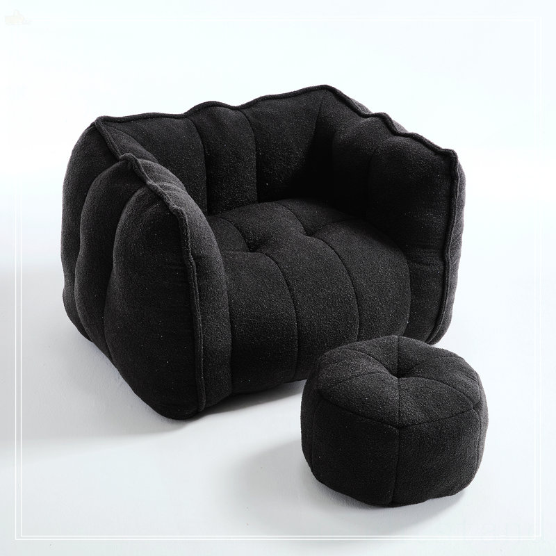 Fauteuil à billes Boneless, Noir