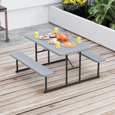 Ensemble de table de pique-nique pour 2 à 4 personnes
