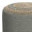 Serena 18"W Handcrafted Jute and Cotton Round Braided Pouf-1033633033