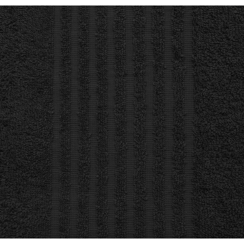 Lightweight Bath Sheet, Black