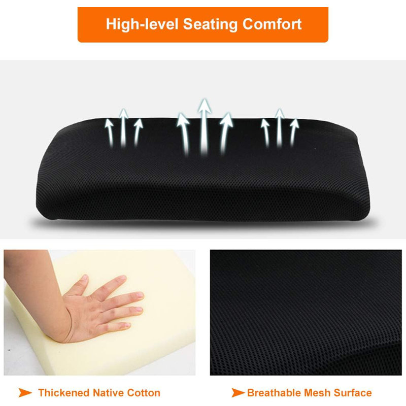 Ergonomic Office Chair Home Desk Chair Task Mesh Computer Chair Gaming With Back Lumbar Support Armrest Modern Swivel Modern Adjustable Rolling Executive Mesh Chair For Women Men (Black)