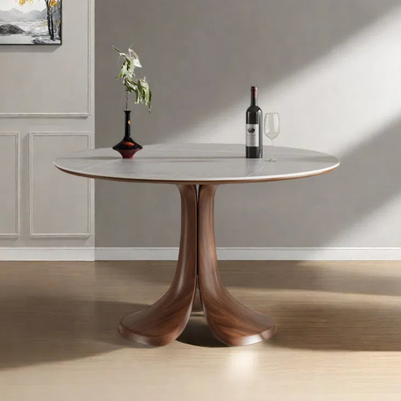 Table de salle à manger, H 29,53 po x L 47,24 po x l 47,24 po