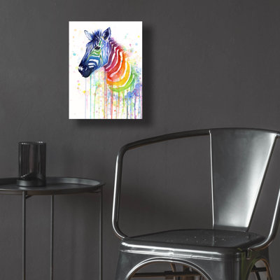 «Rainbow Zebra» par Olga Shvartsur