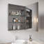 Armoire à pharmacie de salle de bain avec miroir DEL-1467521091