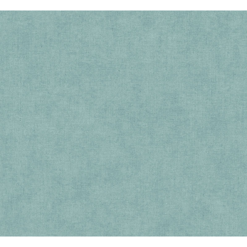 Papier peint en faux lin bleu clair Nuovo, Bleu clair