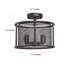 Plafonnier semi-encastré l 11,8 po Breely