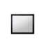 Miroir rectangulaire avec cadre, élégant miroir décoratif pour la maison